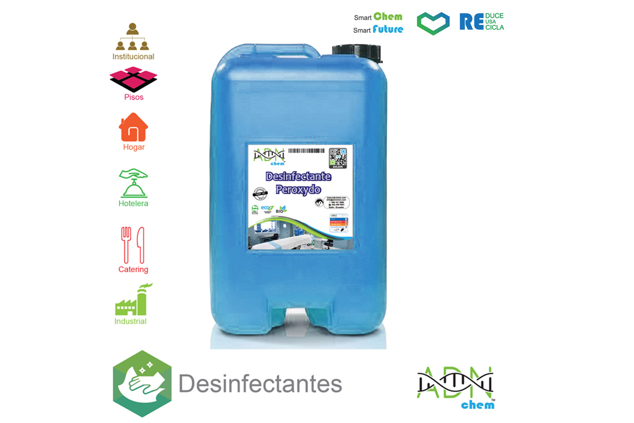 Desinfectante base peroxydo